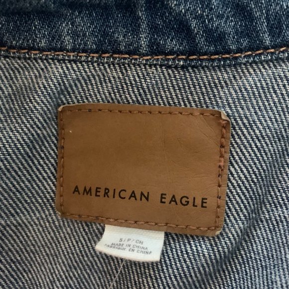 American Eagle 80s Retro Denim Jacket - Picture 4 of 4